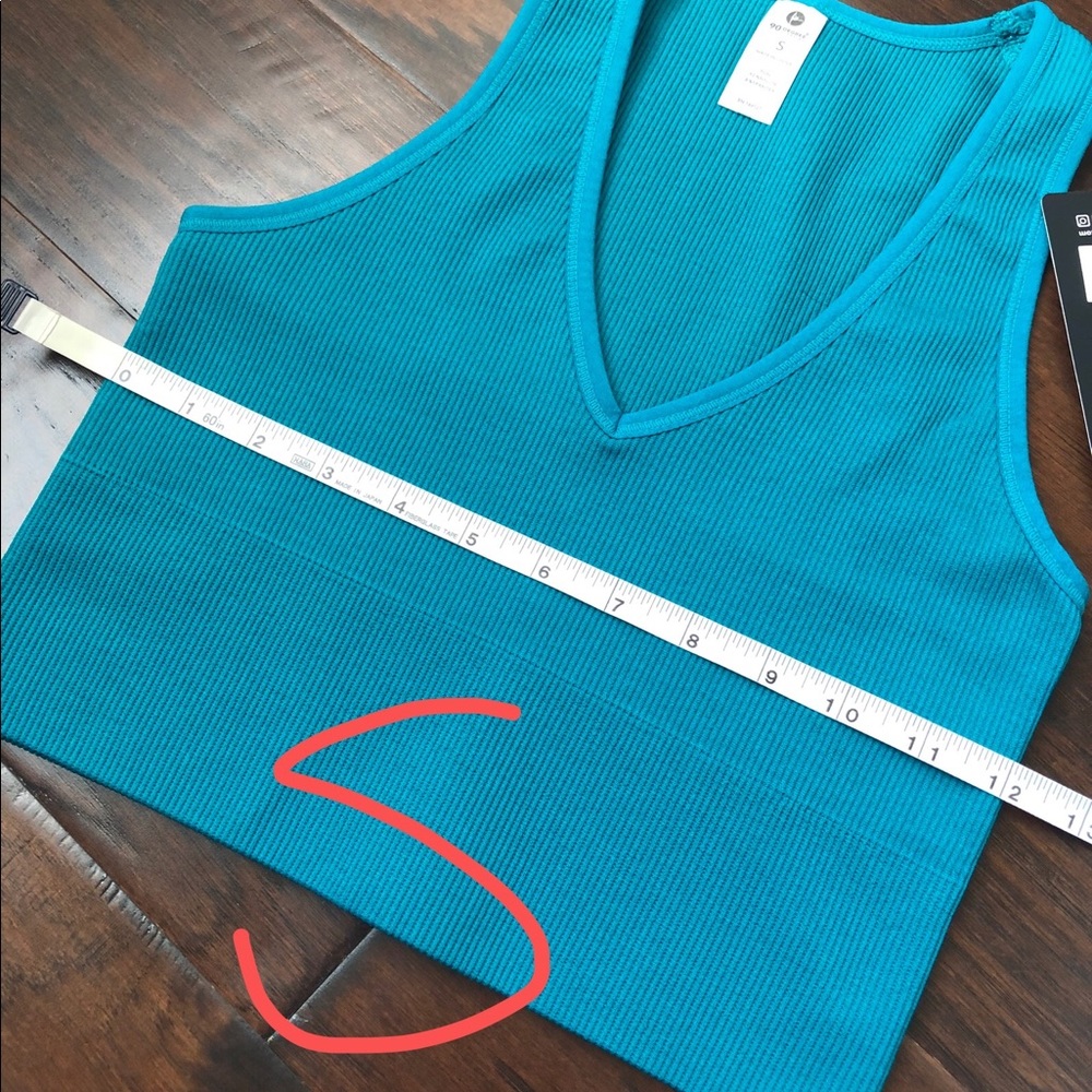 (2023)90 Degree By Feflex Ribbed Crop Top - Picture 10 of 14